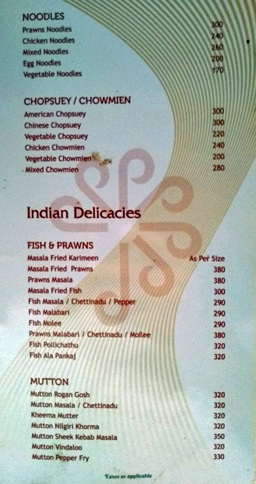 Sandhya Restaurant - Hotel Pankaj - Palayam - Trivandrum image 4