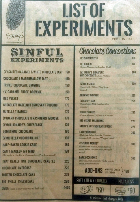 Sandy's Chocolate Laboratory - Nungambakkam - Chennai image 2
