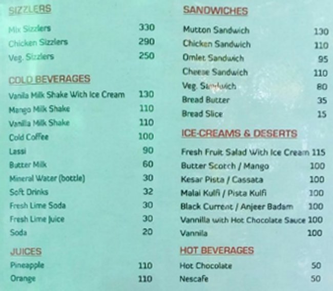 Sarovar Restaurant & Bar - Deccan Gymkhana - Pune image 4