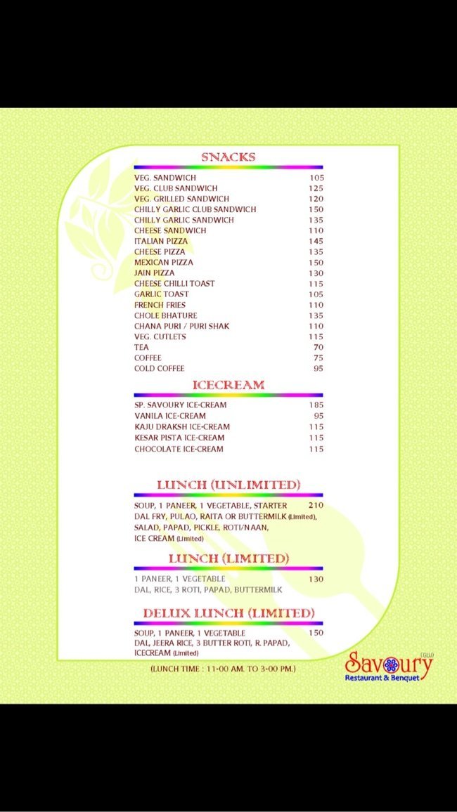 Savoury Restaurant and Banquet - Infocity - Ahmedabad image 2