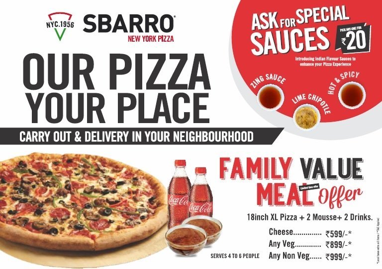 Sbarro - Bandra - Mumbai image 1