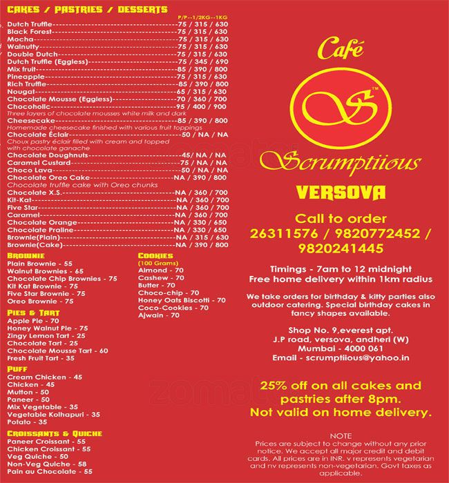 Scrumptiious - Versova - Mumbai image 2