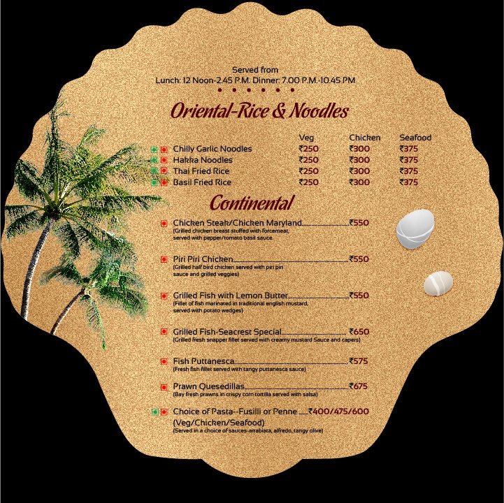 Seacrest MGM Beach Restobar - MGM Beach Resort - Muttukadu - Chennai image 13