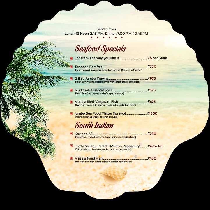 Seacrest MGM Beach Restobar - MGM Beach Resort - Muttukadu - Chennai image 17