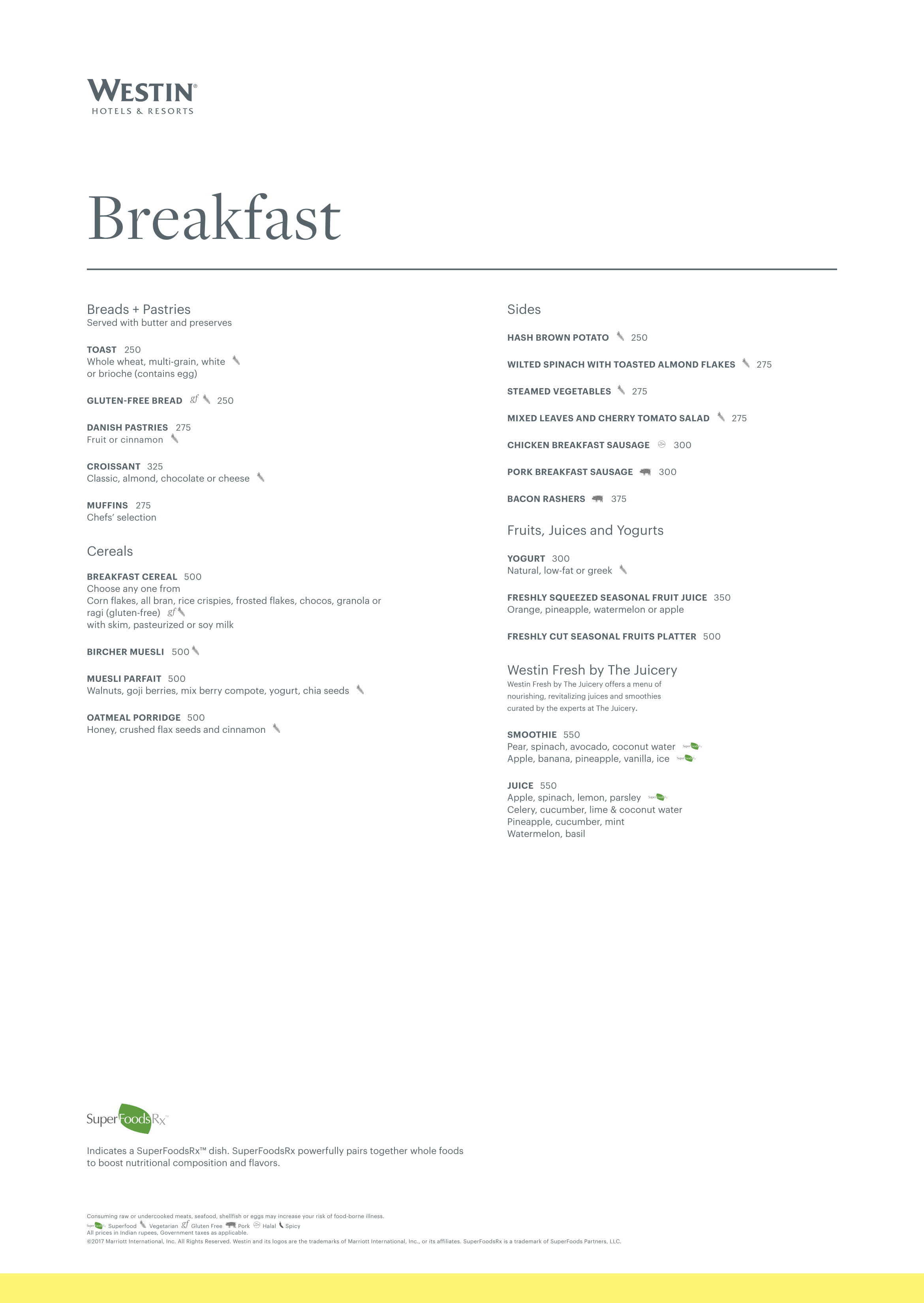 Seasonal Tastes - The Westin Mumbai Garden City - Goregaon - Mumbai image 1