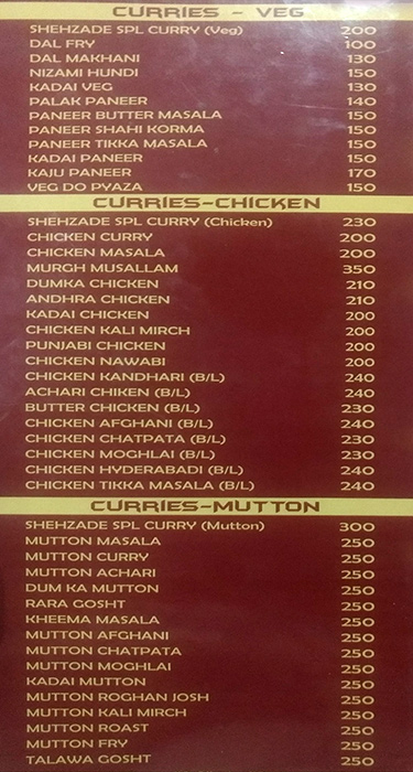 Shehzade Restaurant - Tolichowki - Hyderabad image 5