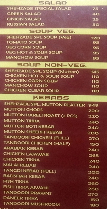 Shehzade Restaurant - Tolichowki - Hyderabad image 6