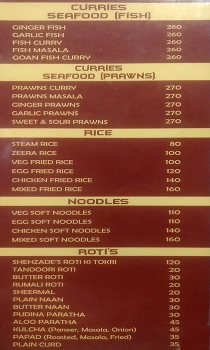 Shehzade Restaurant - Tolichowki - Hyderabad image 4