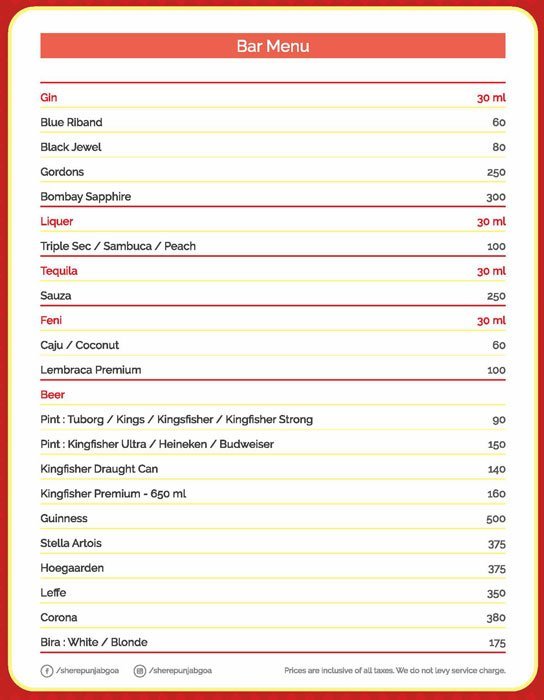 Sher E Punjab Restaurant - Panjim - Goa image 4