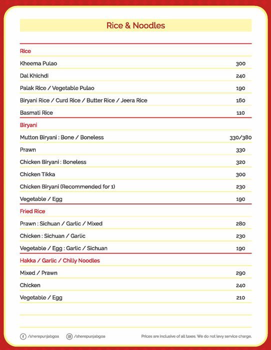 Sher E Punjab Restaurant - Panjim - Goa image 10