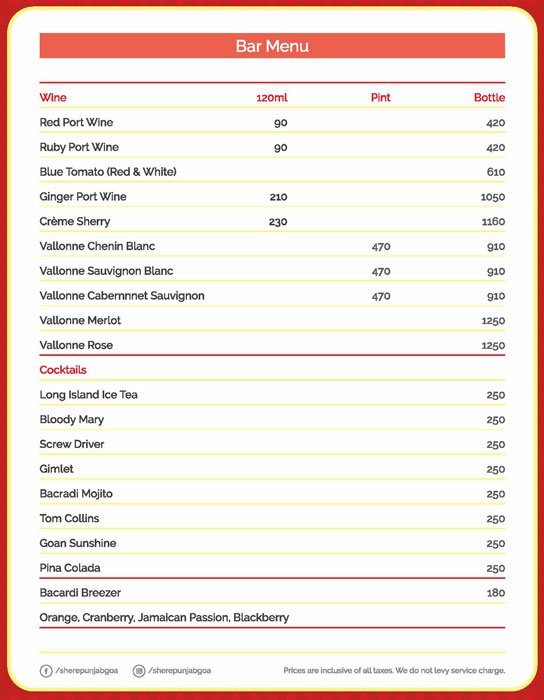 Sher E Punjab Restaurant - Panjim - Goa image 3