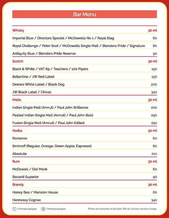 Sher E Punjab Restaurant - Panjim - Goa image 5