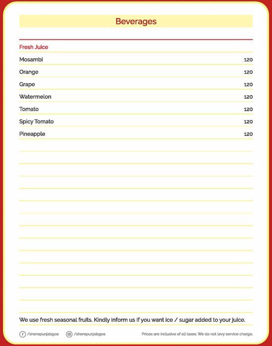 Sher E Punjab Restaurant - Panjim - Goa image 6