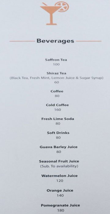 Shiraz Art Cafe @ Tryst - Neelangarai - Chennai image 7