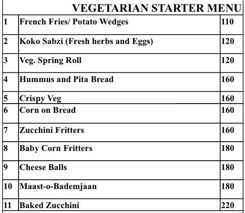 Shiraz Art Cafe @ Tryst - Neelangarai - Chennai image 4