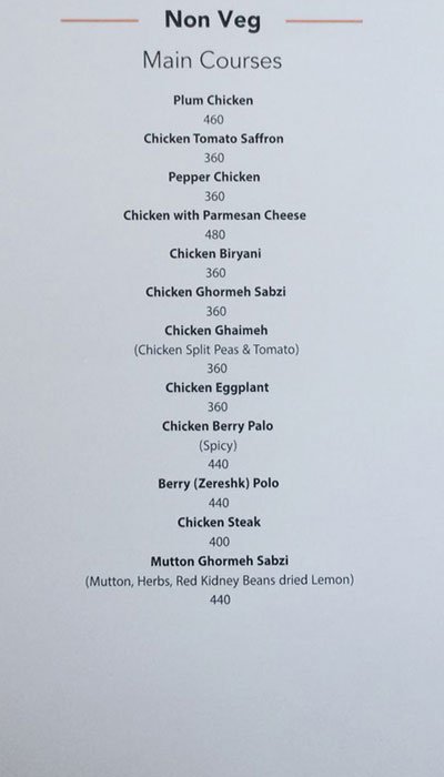 Shiraz Art Cafe @ Tryst - Neelangarai - Chennai image 9