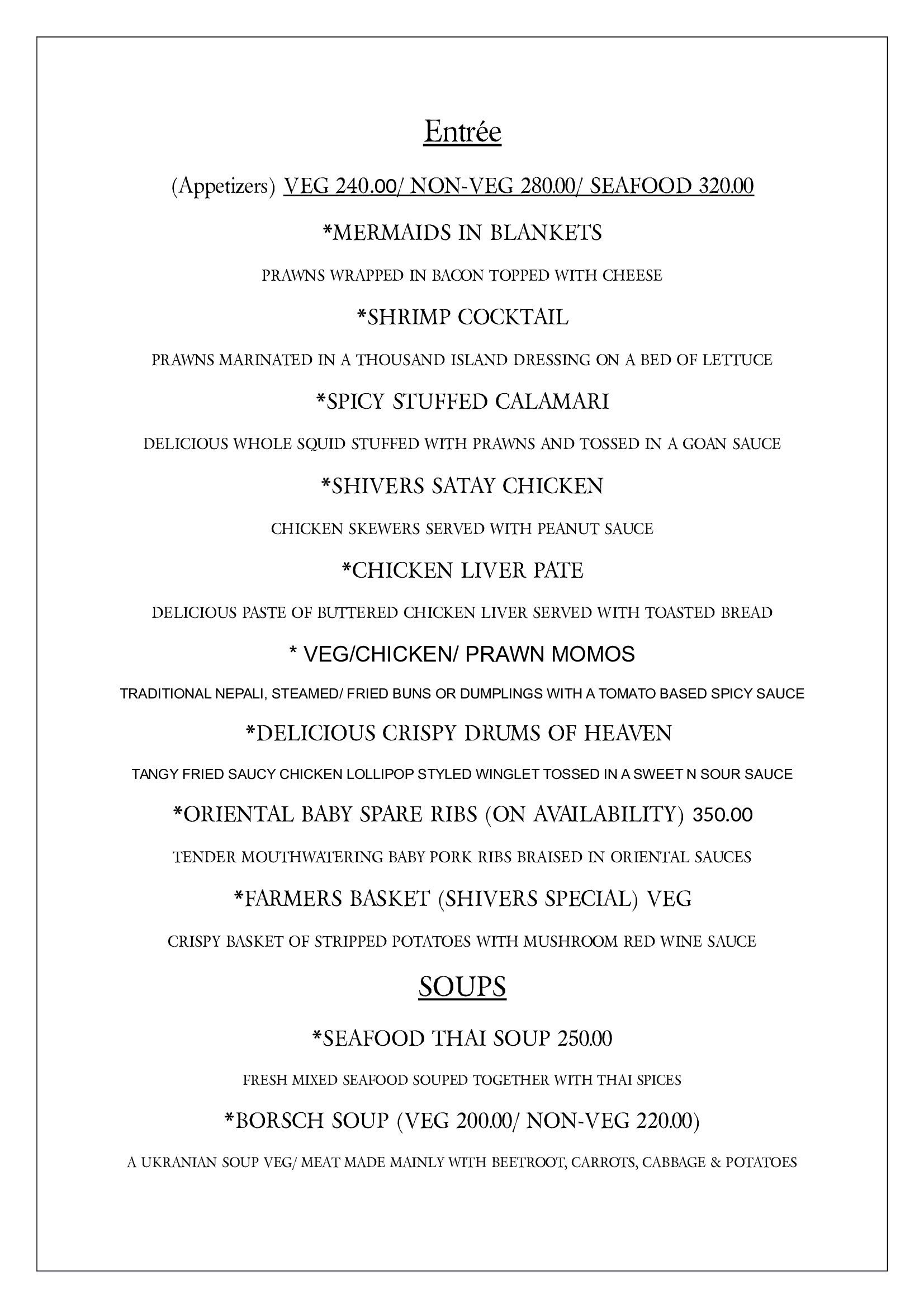 Shivers Garden Restaurant - Candolim - Goa image 18