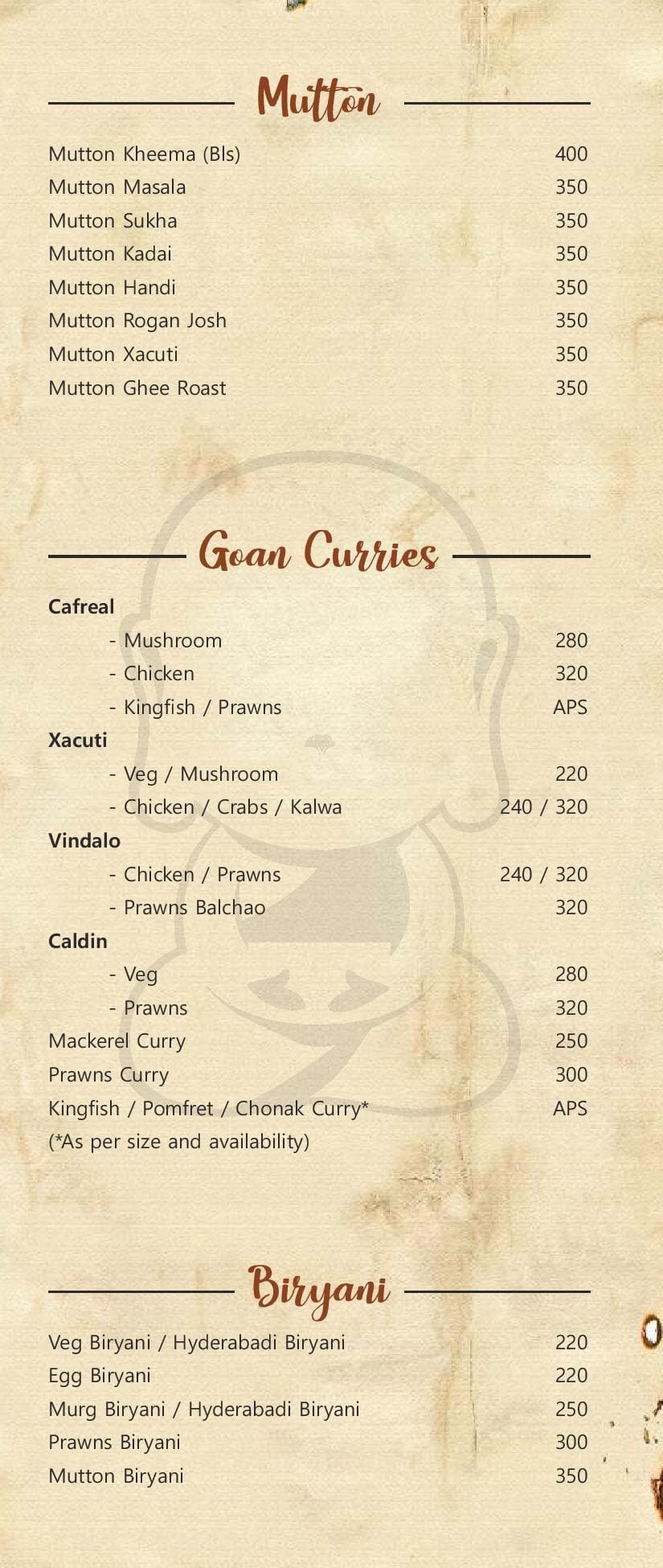 Soul Curry- Multi Cuisine Restaurant - Mapusa - Goa image 7