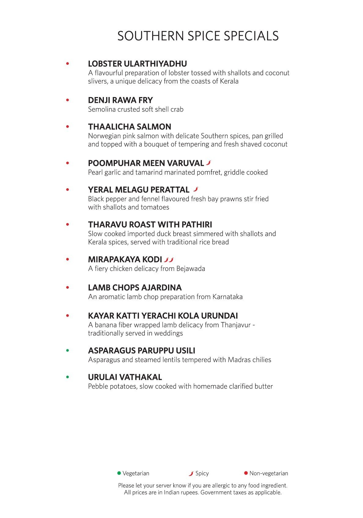 Southern Spice - Nungambakkam - Chennai image 11