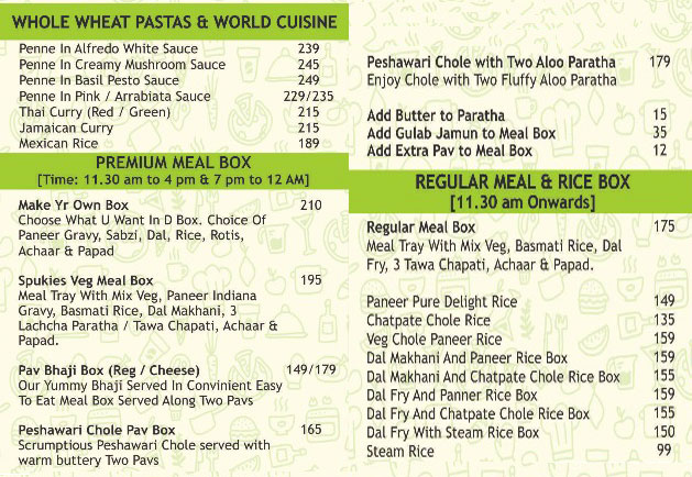 Spukies - The Veg Sigree - Andheri West - Mumbai image 2