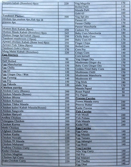 Sri Durga Restaurant & Bar - Ameerpet - Hyderabad image 6