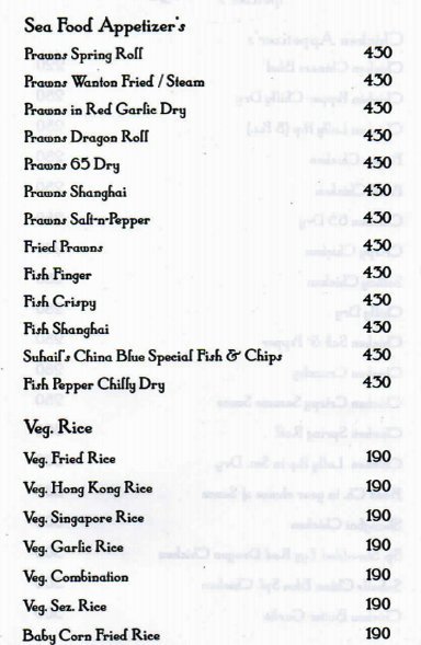 Suhail's China Blue - Lonavala - Pune image 10