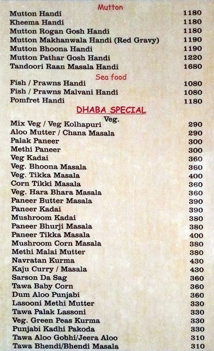 Sunny da Dhaba - Lonavala - Pune image 6