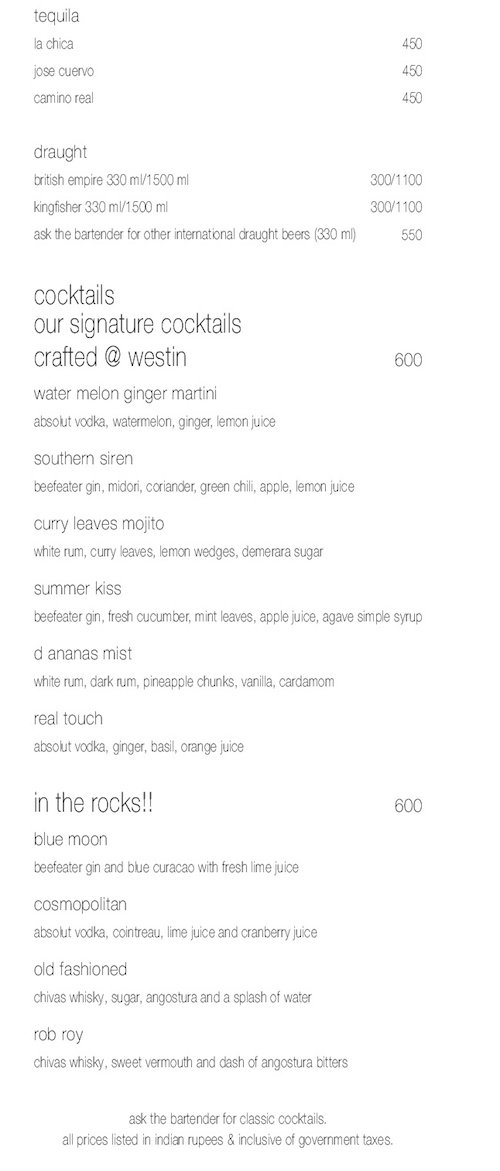 Sunset Grill - The Westin - Velachery - Chennai image 12