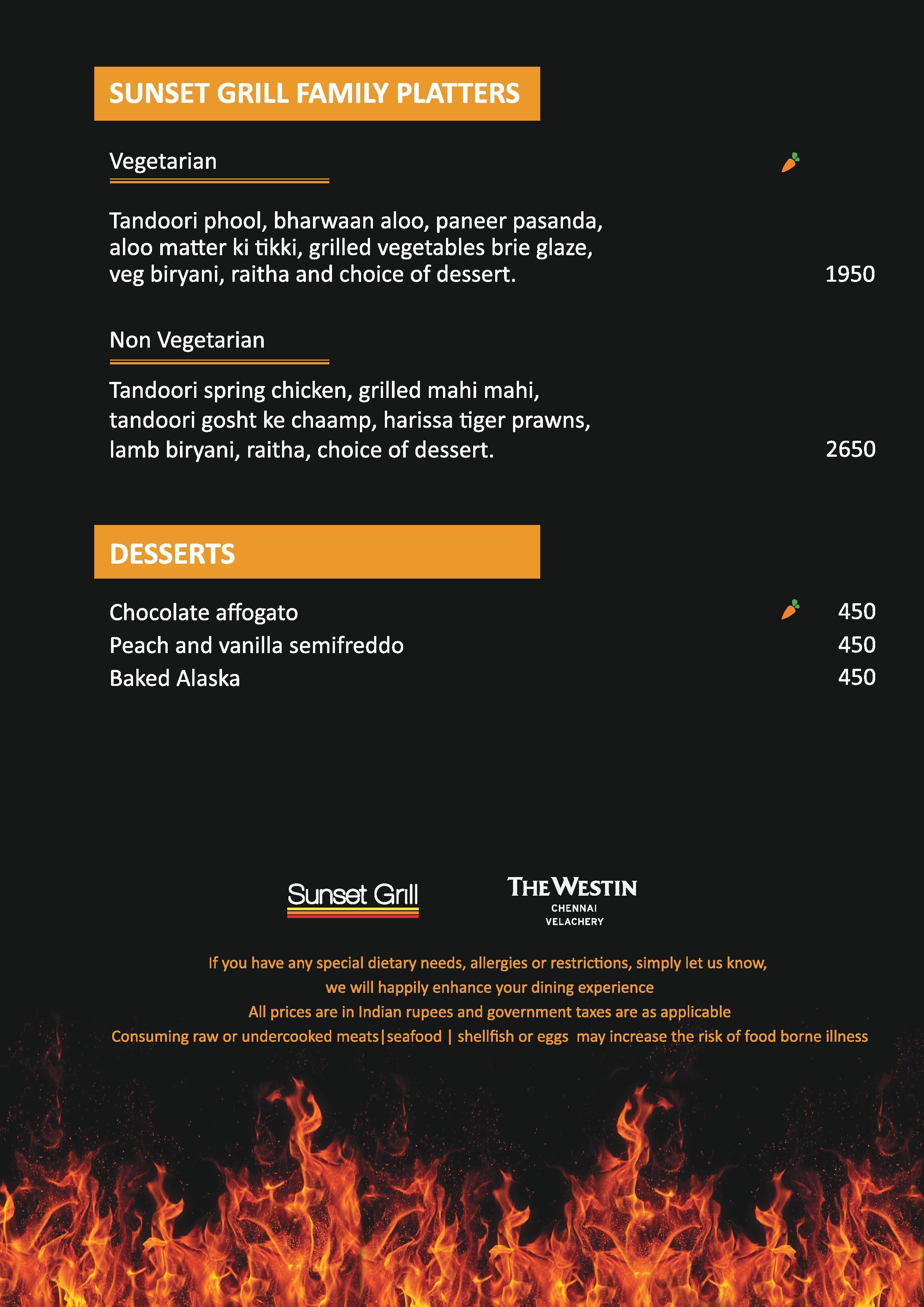 Sunset Grill - The Westin - Velachery - Chennai image 2