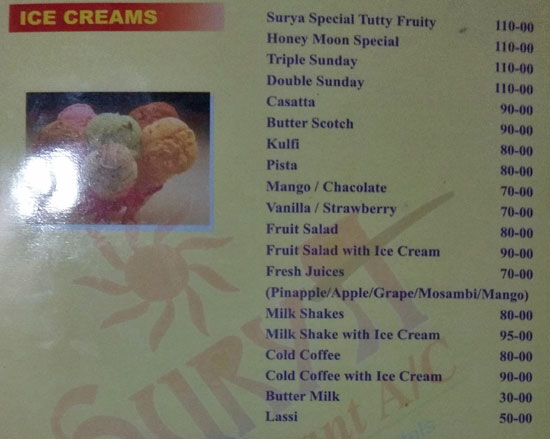 Surya Restaurant - Ameerpet - Hyderabad image 5