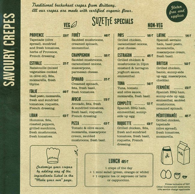 Suzette Creperie & Cafe - Nariman Point - Mumbai image 2