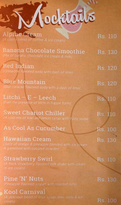 Sweet Chariot Cafe - Koregaon Park - Pune image 3