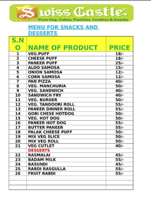 Swiss Castle Bakers - Ameerpet - Hyderabad image 3