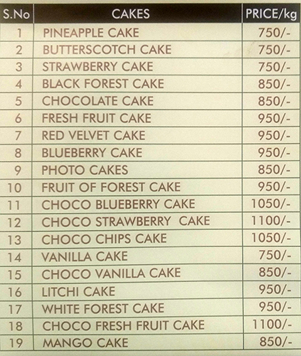 Swiss Castle Bakers - Narayanguda Road - Hyderabad image 2