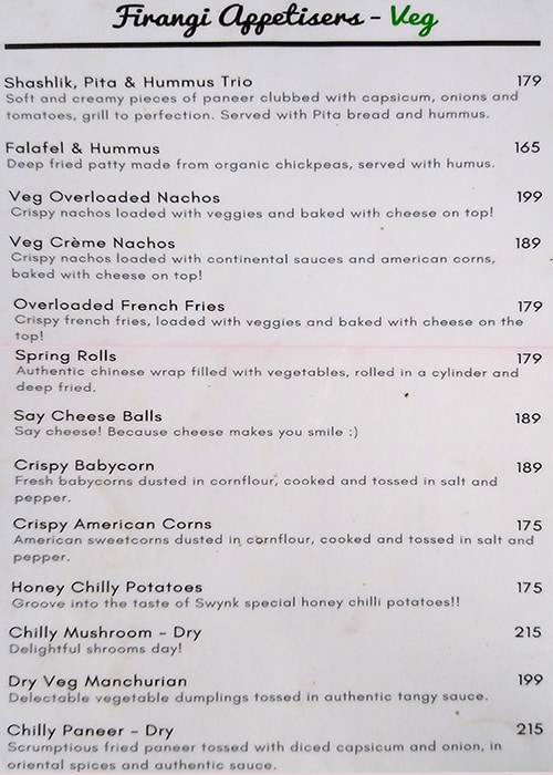 Swynk Hashery : A Multi Cuisine Restaurant - Sector 14 - Gurgaon image 11