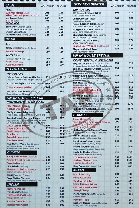 TAP Resto Bar - Bandra - Mumbai image 2