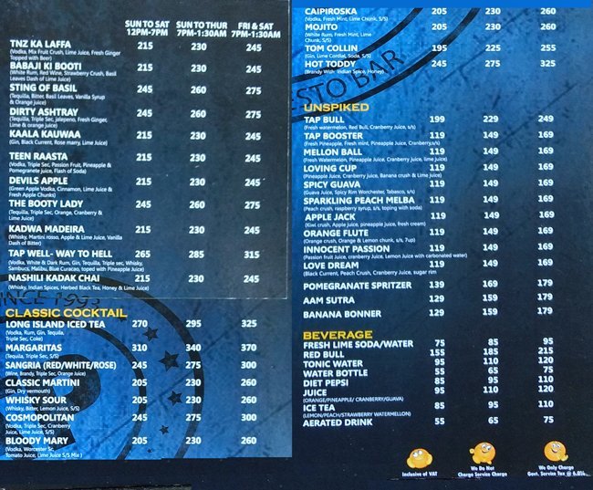 TAP Resto Bar - Bandra - Mumbai image 4