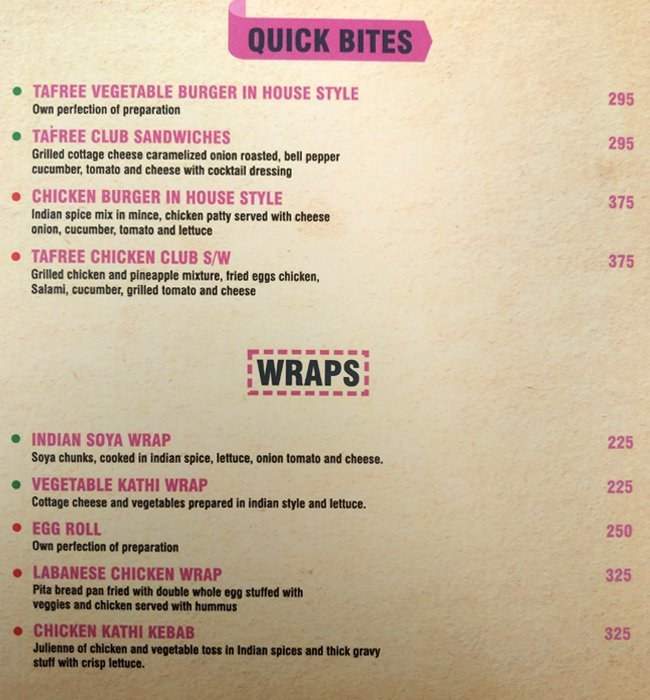 Tafree Cafe and Terrace Bar - Connaught Place - Delhi NCR image 21