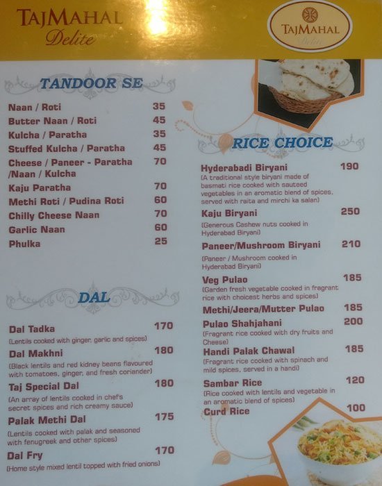 Taj Mahal Delite - SR Nagar - Hyderabad image 3