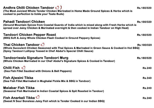 Tandooriwala - Hafeezpet - Hyderabad image 38
