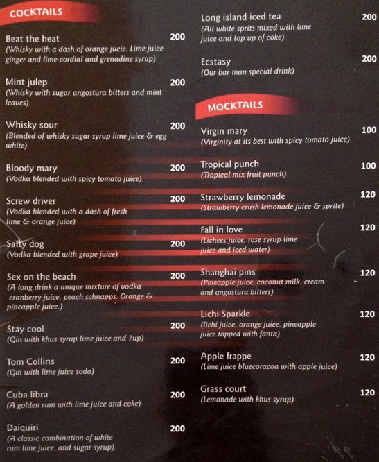 Tarang Restaurant - S D Road - Secunderabad image 3