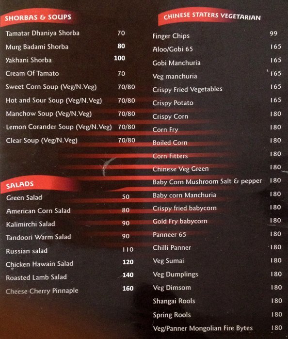 Tarang Restaurant - S D Road - Secunderabad image 1