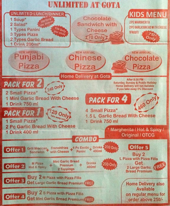 Tazza Pizza - Gota - Ahmedabad image 2