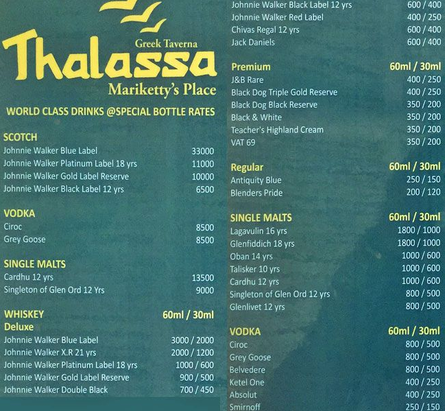 Thalassa - Vagator - Goa image 1