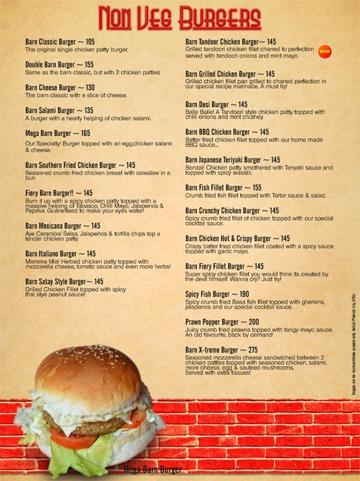 The Burger Barn Cafe - Koregaon Park - Pune image 14