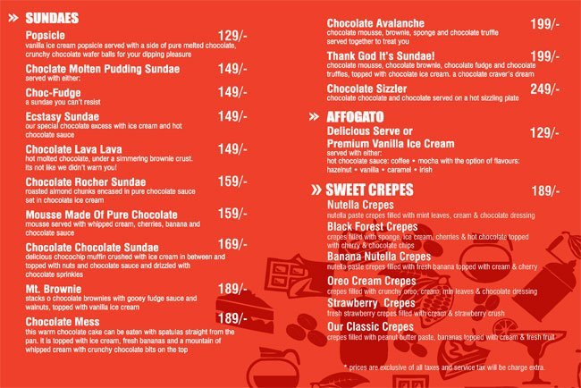 The Chocolate Room - F.C. Road - Pune image 3