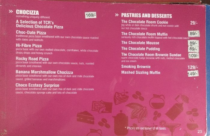 The Chocolate Room - Velachery - Chennai image 3