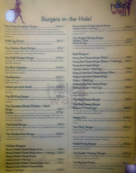 The Hole in the Wall Cafe - Koramangala - Bangalore image 2