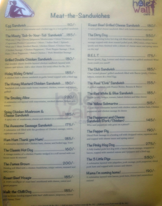 The Hole in the Wall Cafe - Koramangala - Bangalore image 3