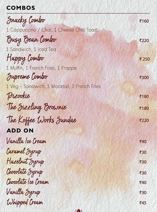 The Koffee Works - Raghuleela Mall - Vashi - Navi Mumbai image 9